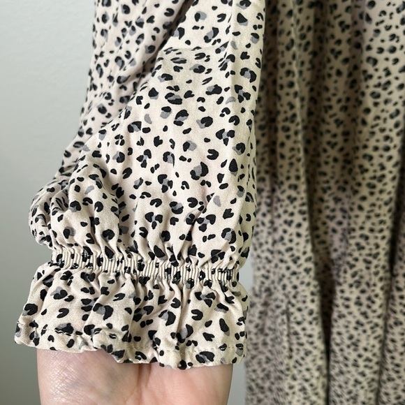 Carly Jean Los Angeles Laurel Cheetah Print Maxi Dress | Size XS - Picture 6 of 9
